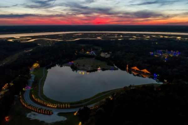 James Island County Park Lights