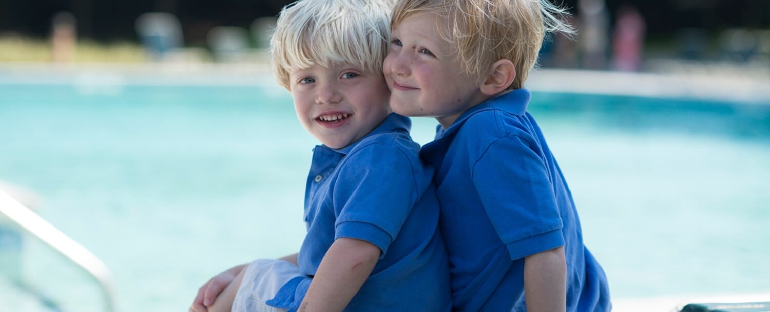 Children at Pool