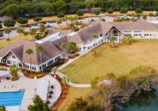 Lake House Overhead View
