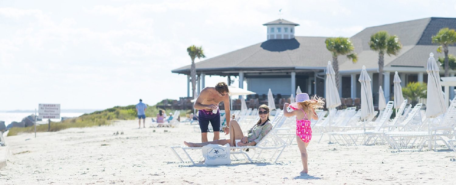 Seabrook Island Beach Family