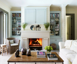 Interior of a luxury Kiawah Island home, listed by Pam Harrington Exclusives.