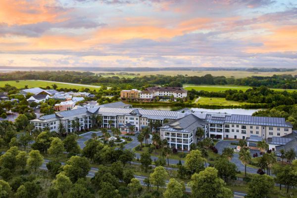 Seafields Senior Living aerial view