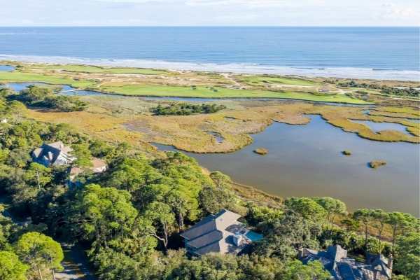 January at Charleston SC Beach