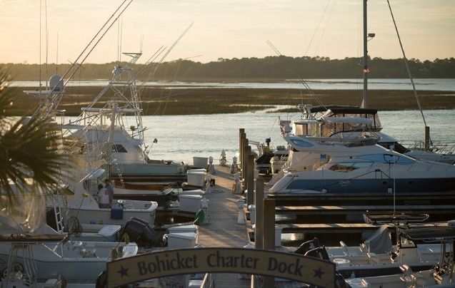 Bohicket Marina Charter Dock