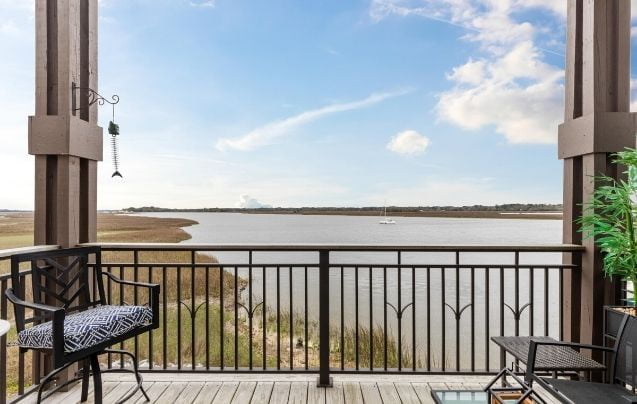 Open Deck at Bochiket Marina Condo for Sale