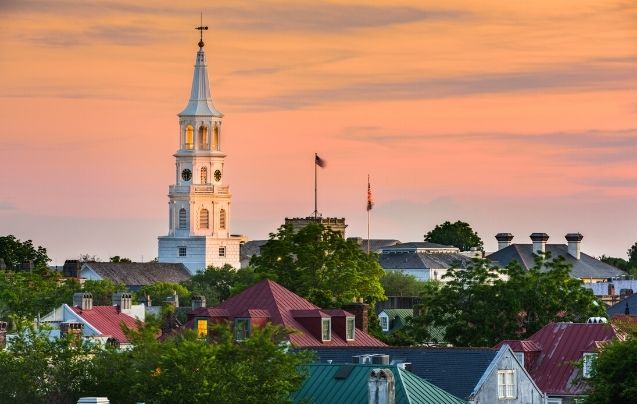 Wraggborough Charleston Rooftops