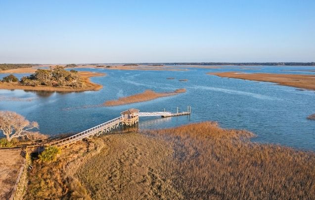 Kiawah River Community Deepwater Dock