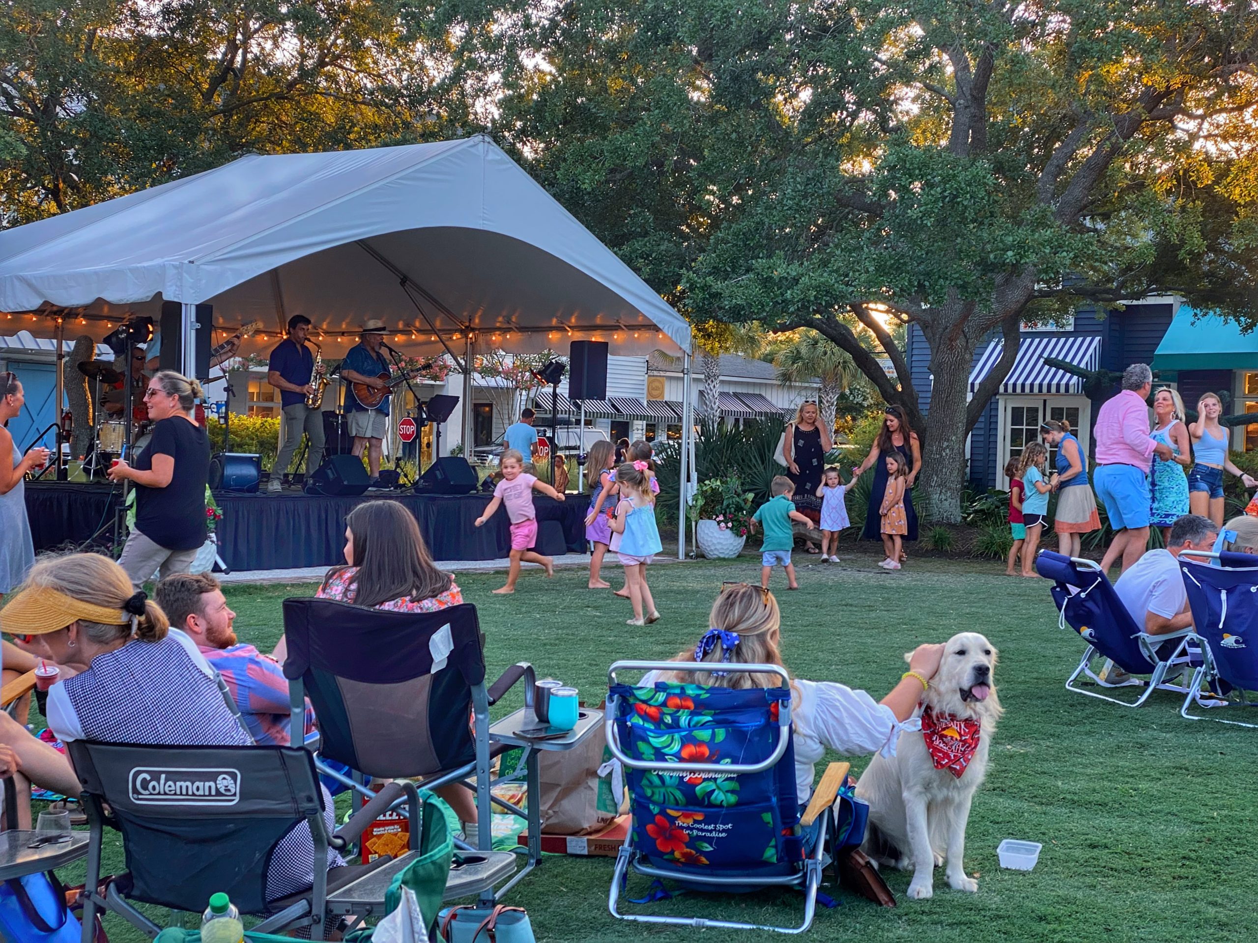 music on the green kiawah july