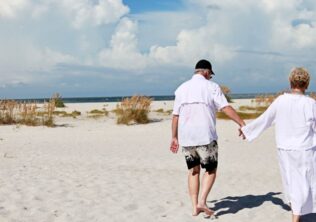 Retirees on South Carolina Beach