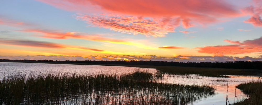 Kiawah Island Sunset over the marsh