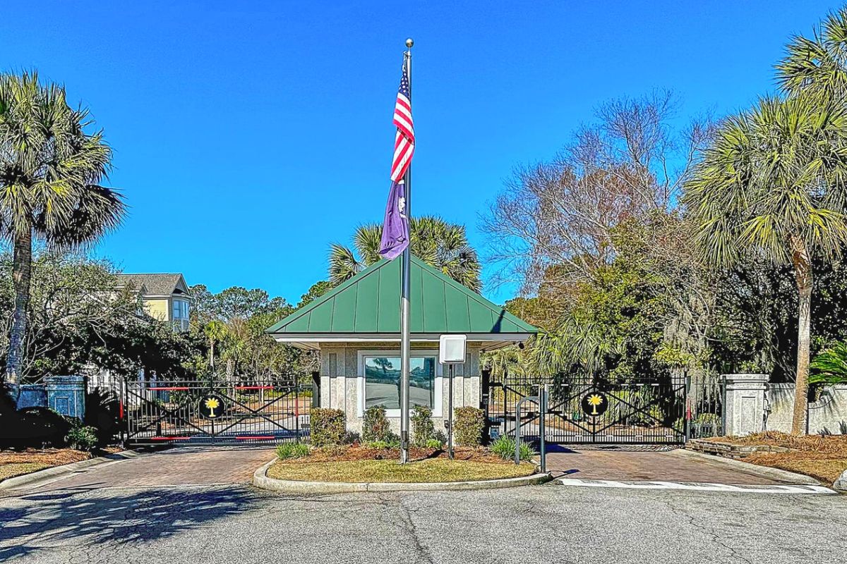 Headquarters Island Security Gate