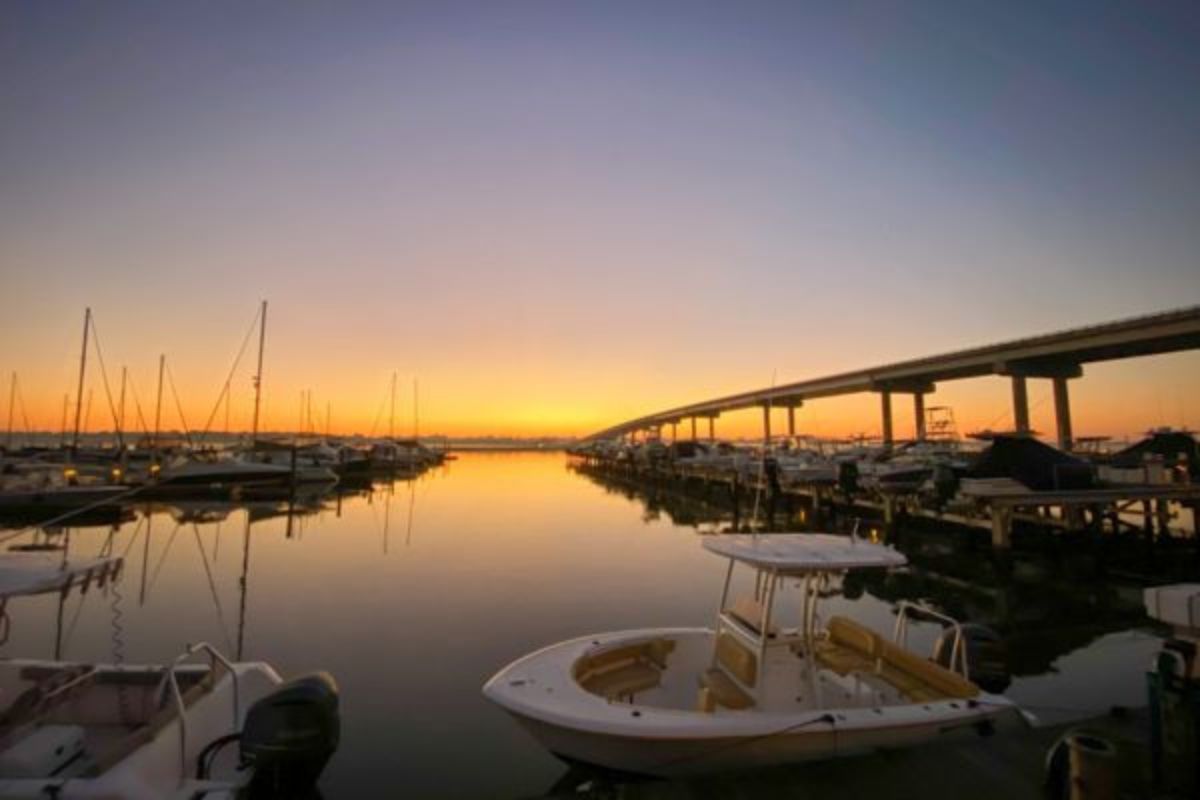 St Johns Marina near Headquarters Island