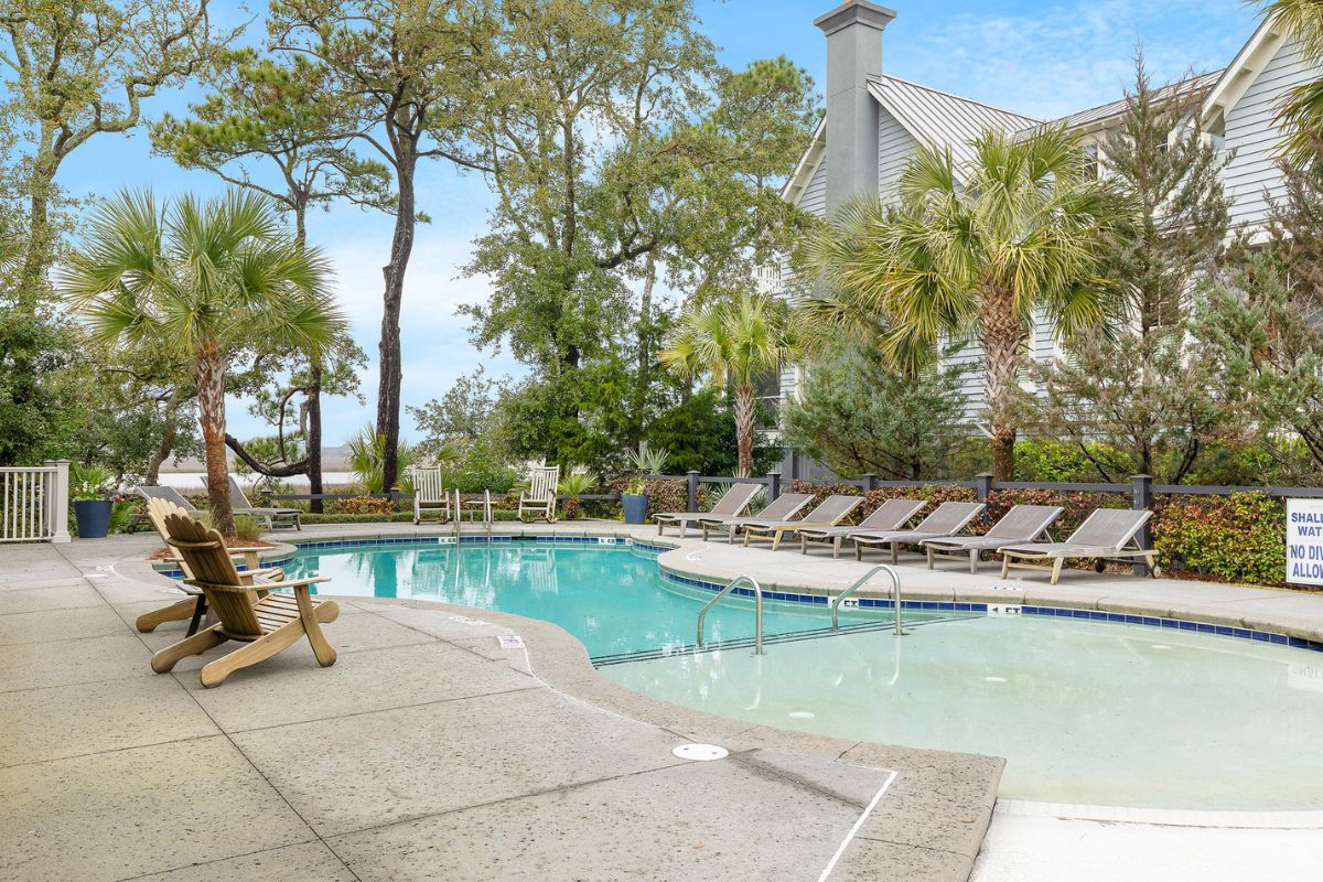 Neighborhood Pool at RiverView on Kiawah