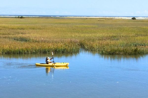 Kayaking on Kiawah Island