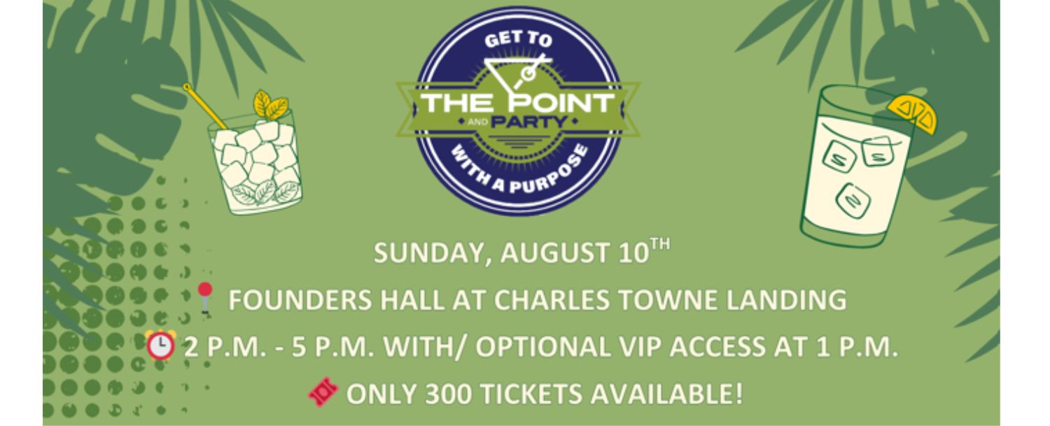 Get to the point and party with a purpose