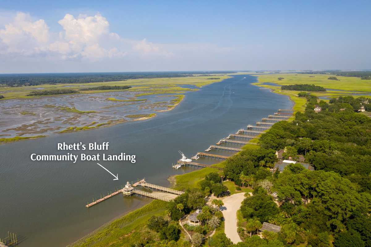 Rhett's Bluff Boat Landing Kiawah Island