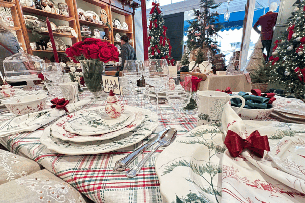 Holiday shopping on King Street Charleston SC